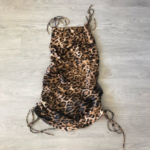 Mod Goddess Leopard Dress